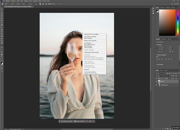 Come modificare lo sfondo di una foto