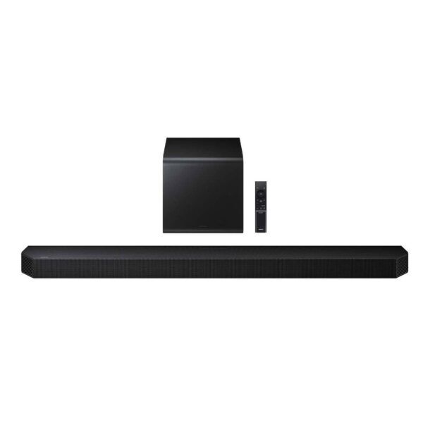 Soundbar Wireless Per PC E TV | Subwoofer Integrato Con Doppi Driver, Profilo Sottile 29.6x5.5x6cm, Connessione Bluetooth E AUX