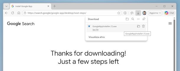 Come installare Google desktop