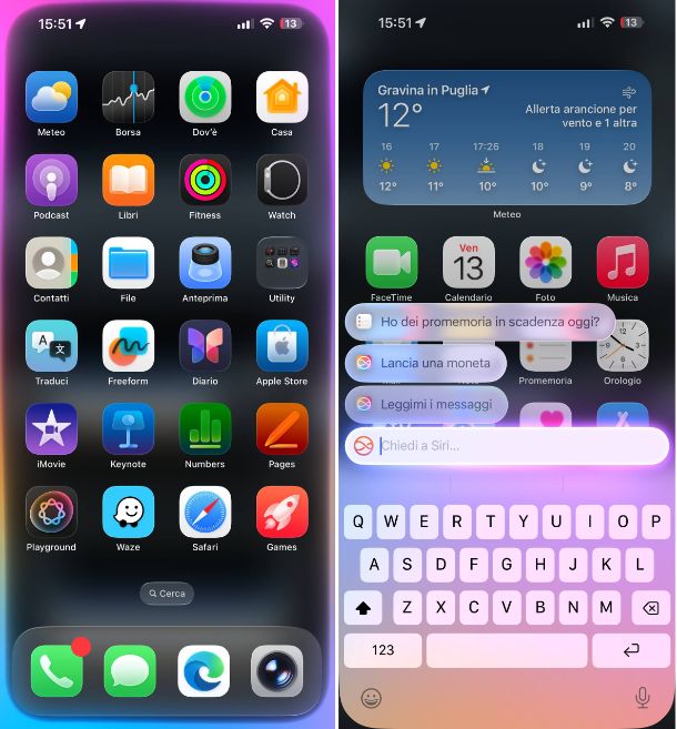 Come impostare Siri vocale