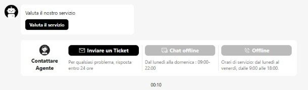 Servizio clienti SHEIN