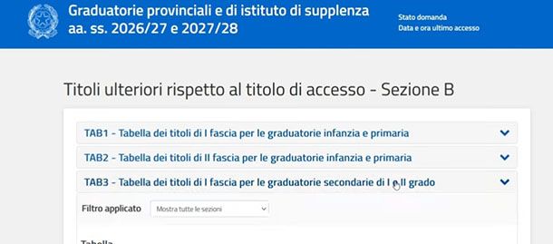 Aggiornamento titoli GPS