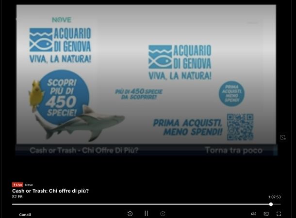 Discovery+ sito Web