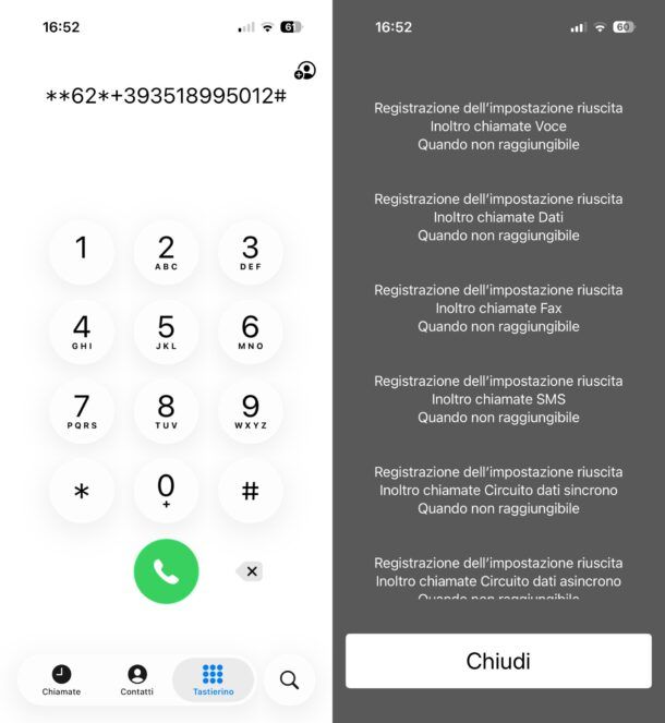 Attivare segreteria Iliad