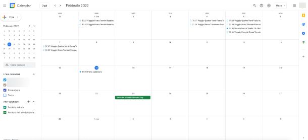 google calendar