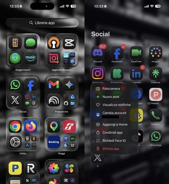 Aggiungere icona app su schermata Home iOS