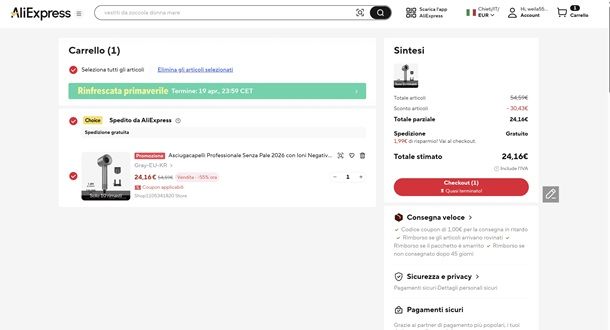 Come funziona AliExpress