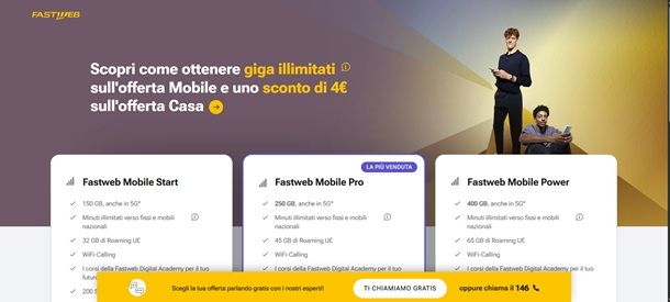 fastweb mobile