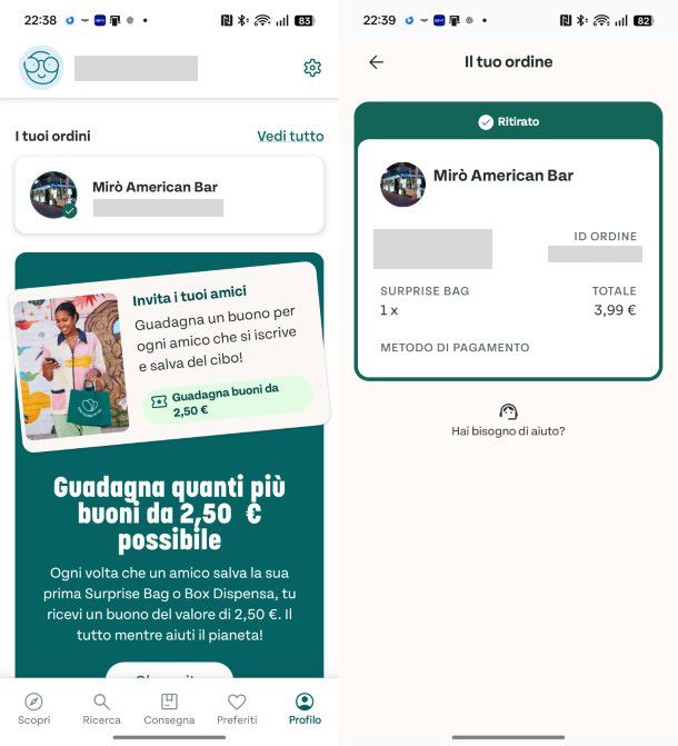 Too Good To Go app