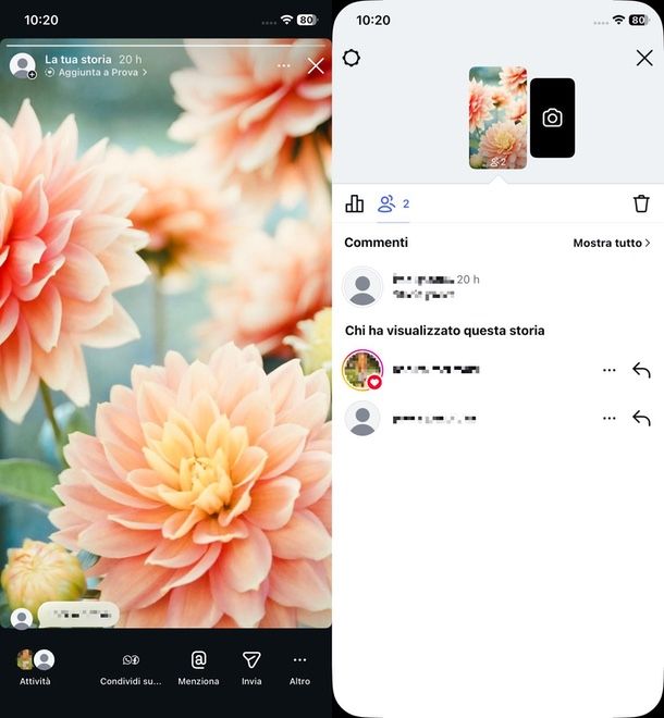 come vedere visualizzazioni storie Instagram