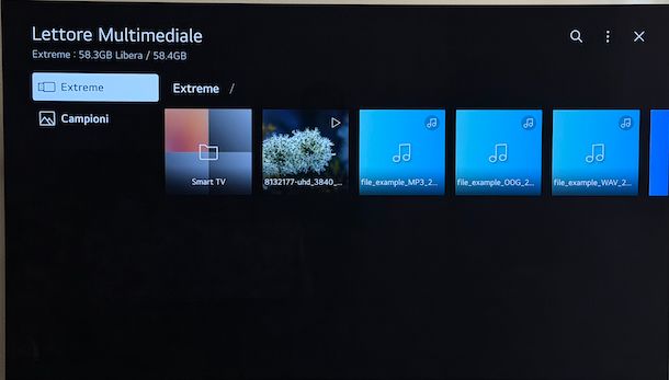 Vedere chiavetta USB su Smart TV LG