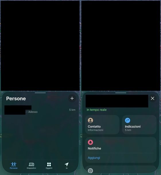 Condividere posizione Dov'è Apple