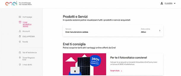 Area riservata Enel
