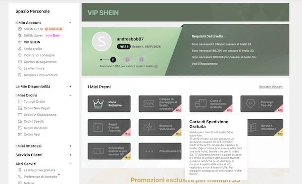 VIP SHEIN