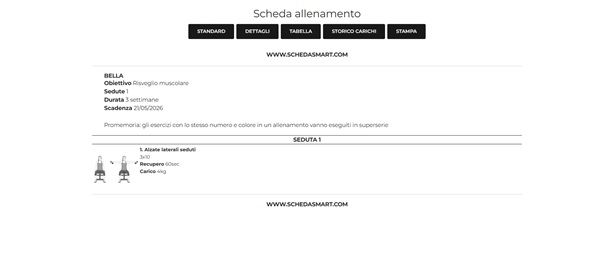 scheda palestra
