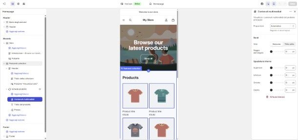 Shopify editor mobile
