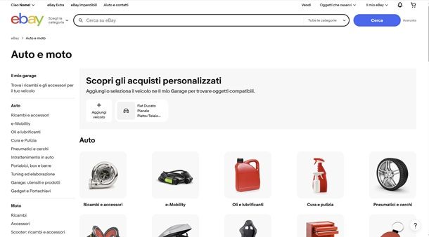Siti per automobili