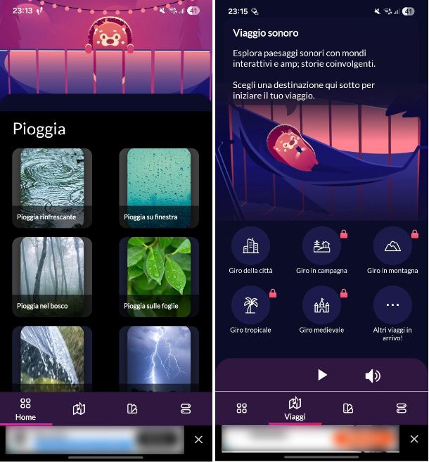 Altre app per addormentarsi