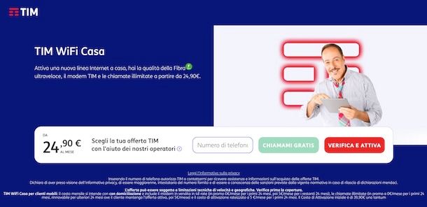 Offerte TIM fisso e mobile