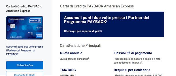 Payback American Express