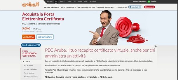 aruba pec