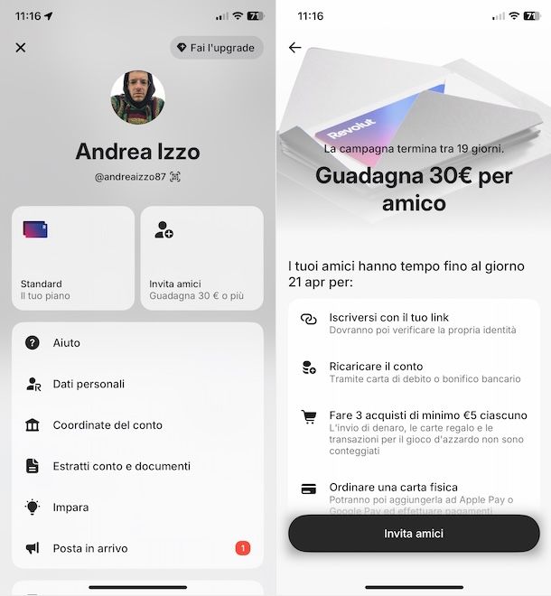 Guadagnare con Revolut invita amici