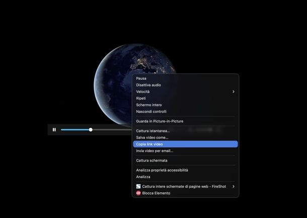 Come trovare URL di video