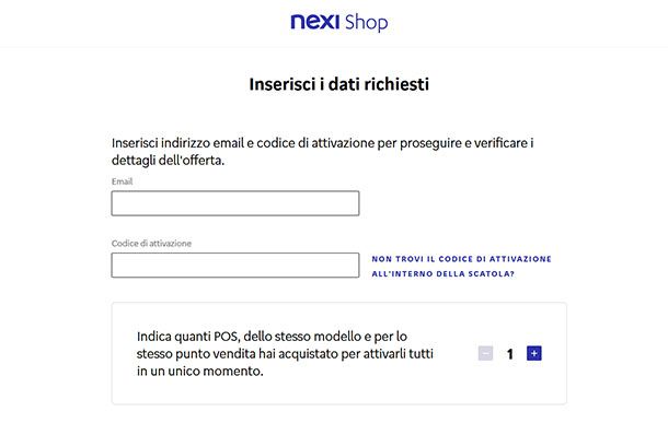 Nexi Shop