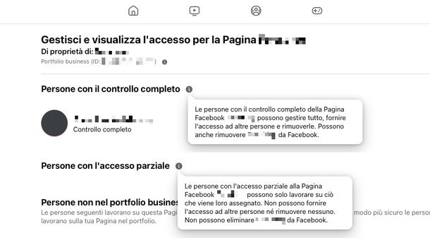 differenze ruoli pagina Facebook