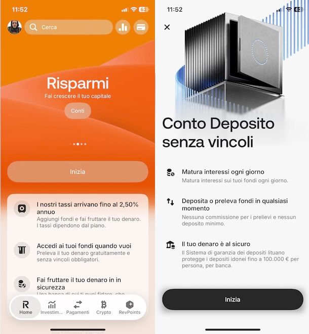 Conto deposito Revolut