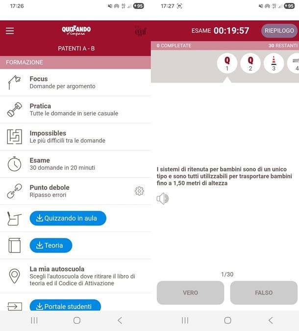 app per quiz patente