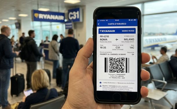 Carta d'imbarco Ryanair
