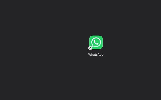 Creare collegamento WhatsApp su Scrivania macOS