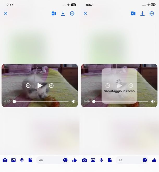 scaricare video Messenger app