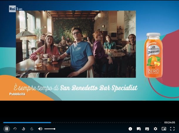 RaiPlay sito Web