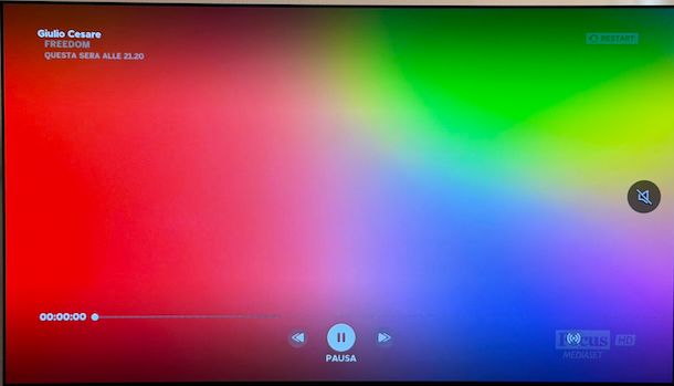 Funzione Restart Focus HbbTV Smart TV LG