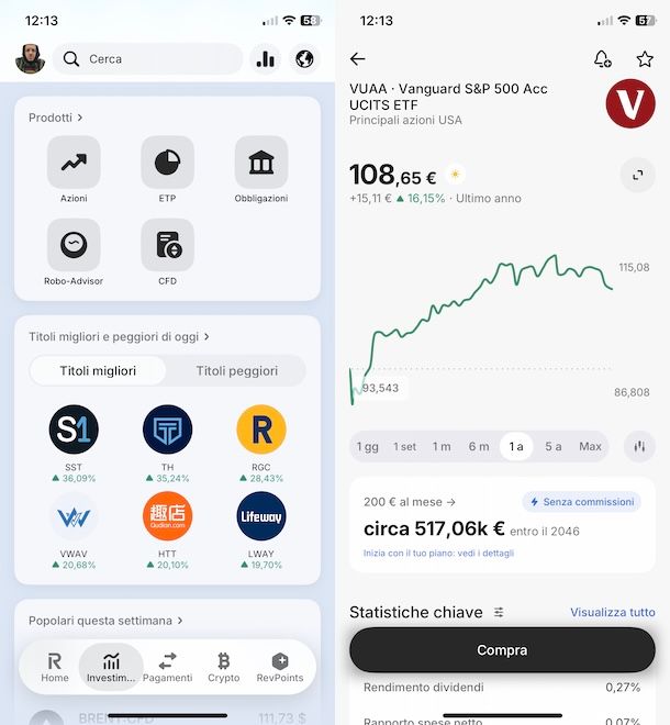 Guadagnare investendo con Revolut