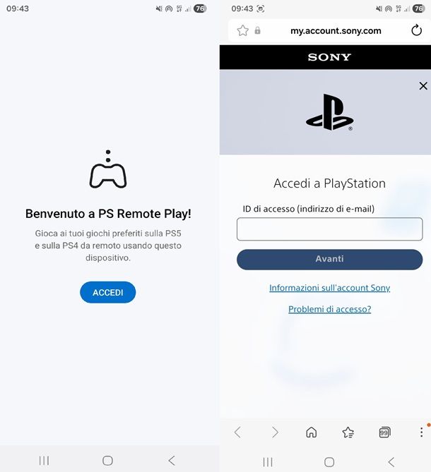 remote play station
