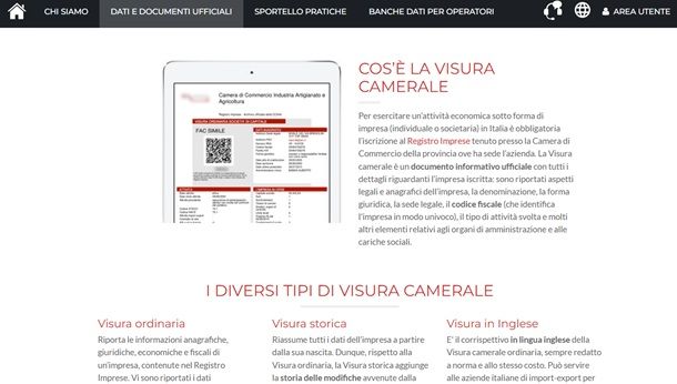 visura camerale