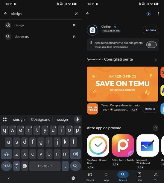 Download app CieSign Android