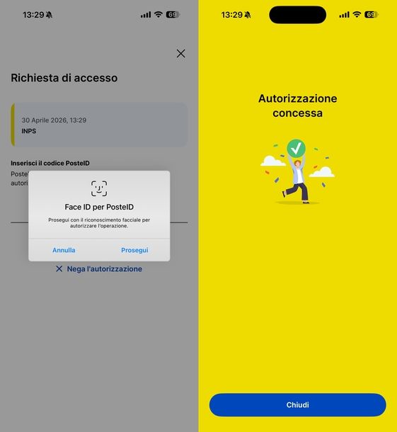 Entrare nel sito INPS con SPID