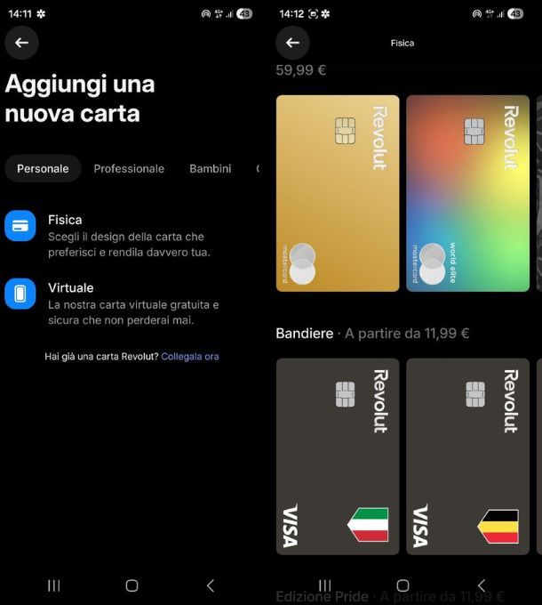 Recensione carta Revolut