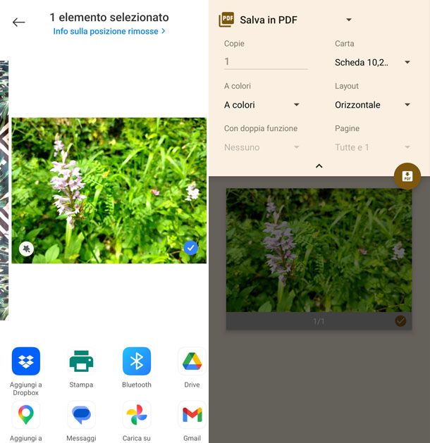 Da immagine a PDF Android