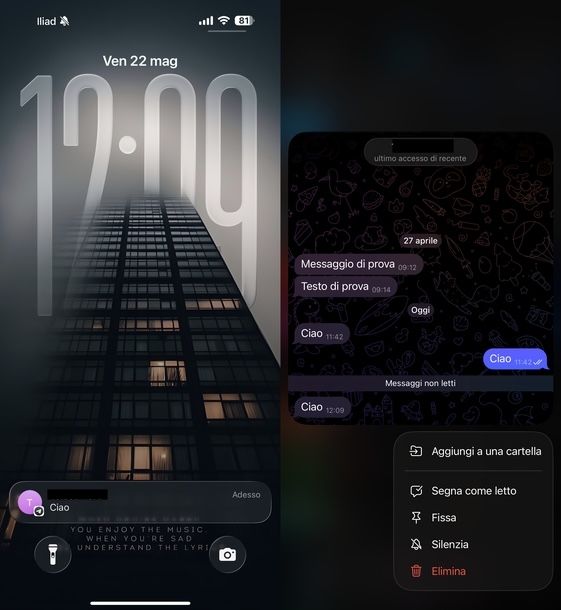 Leggere messaggi Telegram senza farsi vedere