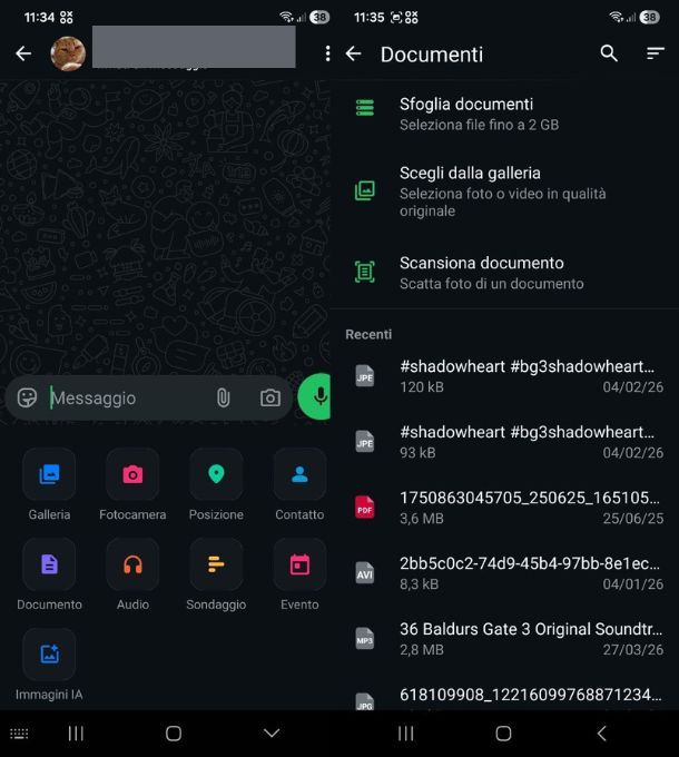 Come trasferire file pesanti