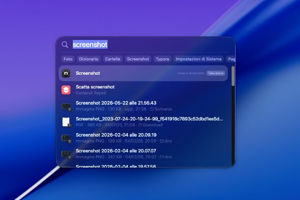 Come cercare un file su Mac