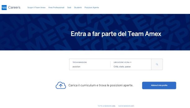 portale carriere American Express