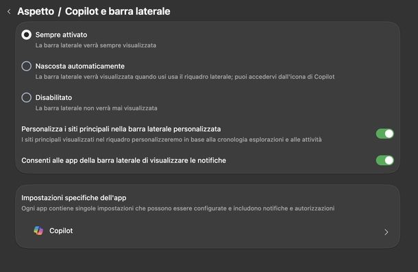 Ripristinare barra degli strumenti Microsoft Edge