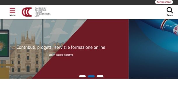 sito camera di commercio