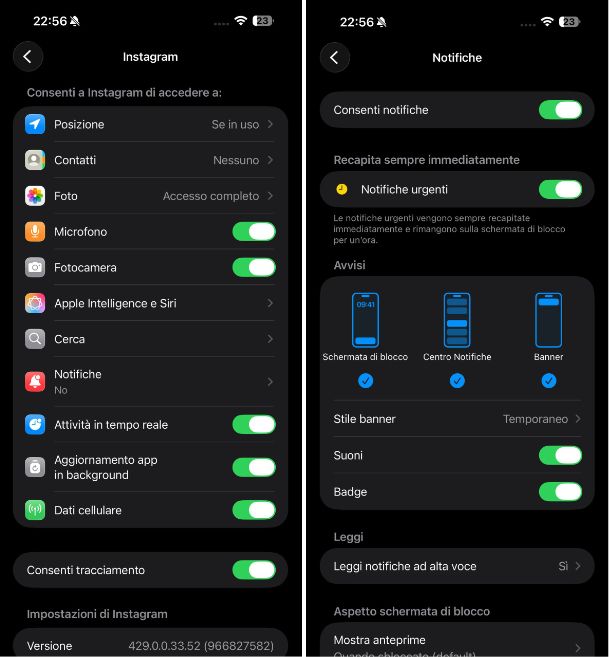 Gestire le autorizzazioni delle app su iPhone